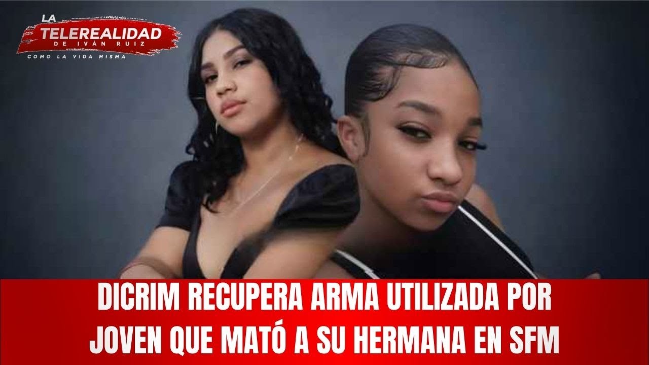 DICRIM recupera arma utilizada por joven que mató a su hermana en SFM.