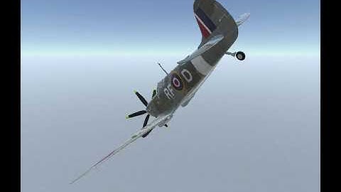 Silantro Unity3d Flight Simulator Spitfire Destruction Test