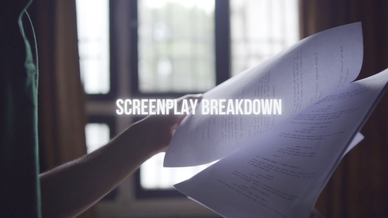 How to breakdown a script as a Dp - YouTube