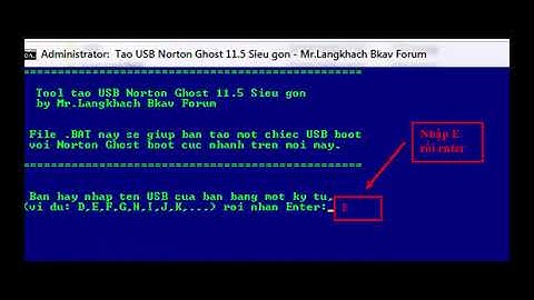 Hướng dẫn tạo USB Hiren