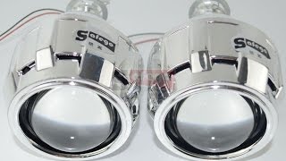 : Bi Xenon Headlight Projector Lens - UNBOXING