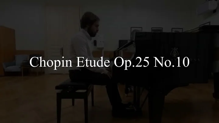 C.Yener GOKBUDAK - Chopin Etude Op.25 No.10 - April 2021
