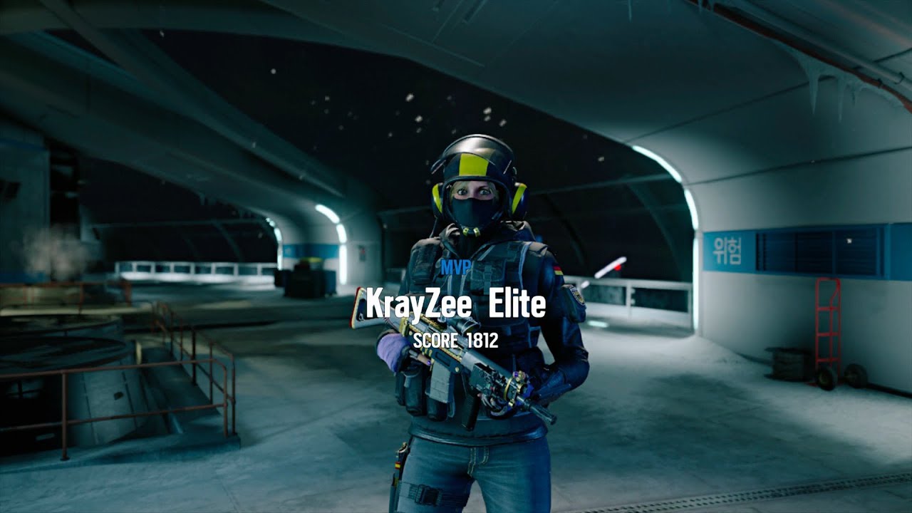 Rainbow Six Siege (Extract Hostage, Realistic) Lone Wolf as IQ on