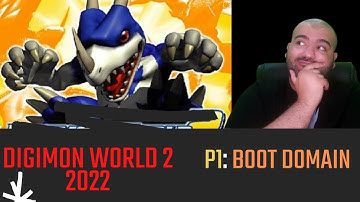 Digimon world 2 in 2022: P1 - Boot and SCSI domains