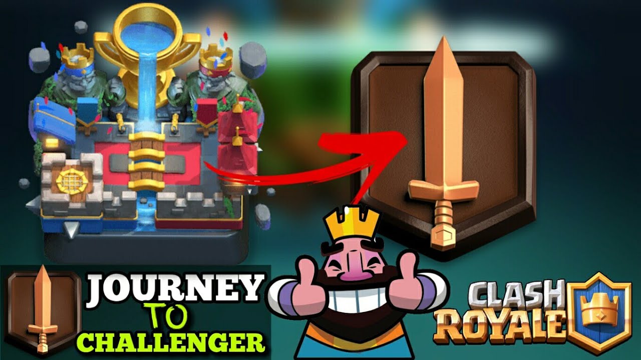 ROAD TO CHALLENGER EP.1 CLASH ROYALE YouTube