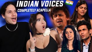 TURN OFF THE AUTO-TUNE! Waleska & Efra react to PERFECT INDIAN VOCALS ft Chinmayi, Sonu, Sunidhi +