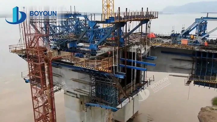 Yellow River Bridge Cantilever Form Traveller Project