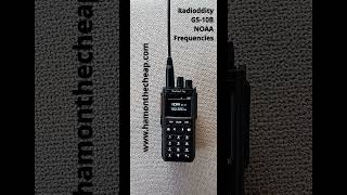 Emergency Weather | Radioddity GS-10B #shorts #Radioddity #emergencycomms #GS-10B #hamradio