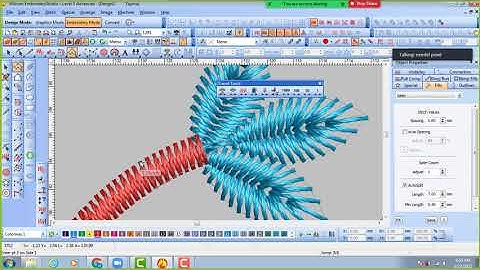 NEEDLE POINT BATCH 2 CLASS 8 TRAVELLING DETEL CLASS AND HOW TO CREATE ARI DESIGNE IN WILCOM E2