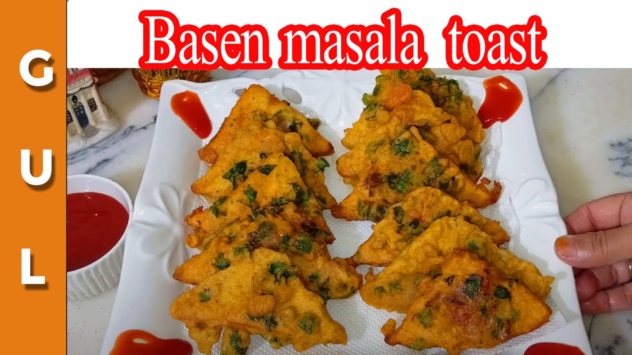 Anda besan toast