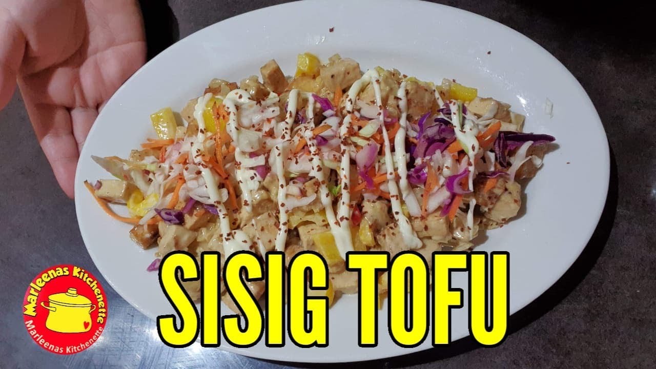 EASY TO MAKE SISIG TOFU PANLASANG PINOY YouTube