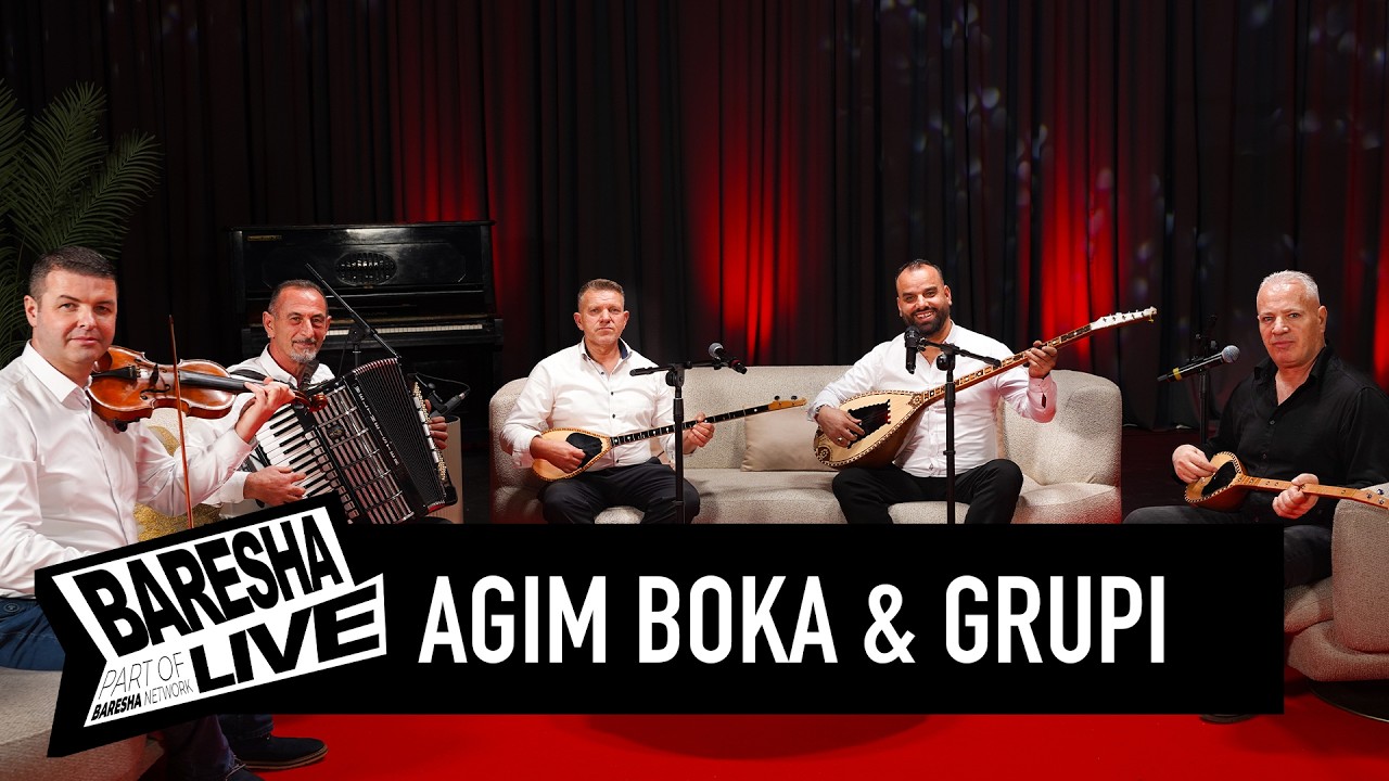 BARESHA LIVE : Agim Boka & Grupi - FESTË ME KËNGË 🇽🇰 | FOLKLOR