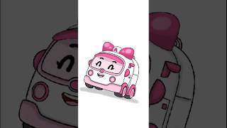 How To Draw Robocar Poli - Amber