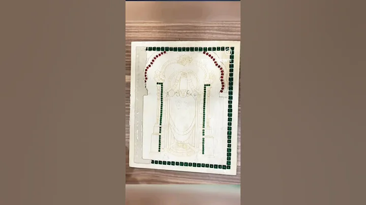 Perumal Tanjore Painting #shorts #short #shortvideo #shortsvideo #shortsfeed #viralvideo #viral