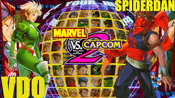 MvC2 Mvci Umvc3 VDO vs SPIDERDAN (PSN PS3)