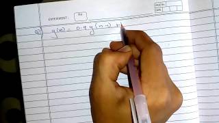 Frequency Response Part 1 Dtsp