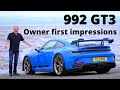 Porsche 992 GT3 - here's what it's like - is this new owner impressed ?