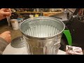 trash can How to deer feeder, corn spreader, 8 minute assembly