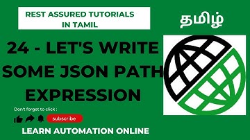 Rest Assured | 24 | Json Path | Let