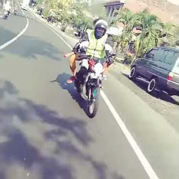Satria nganjuk (sonic) road to bali holiday