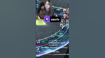 What does your shirt say? | saoriv on #Twitch