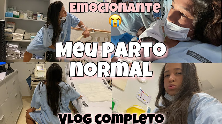 MEU PARTO NORMAL - VLOG COMPLETO