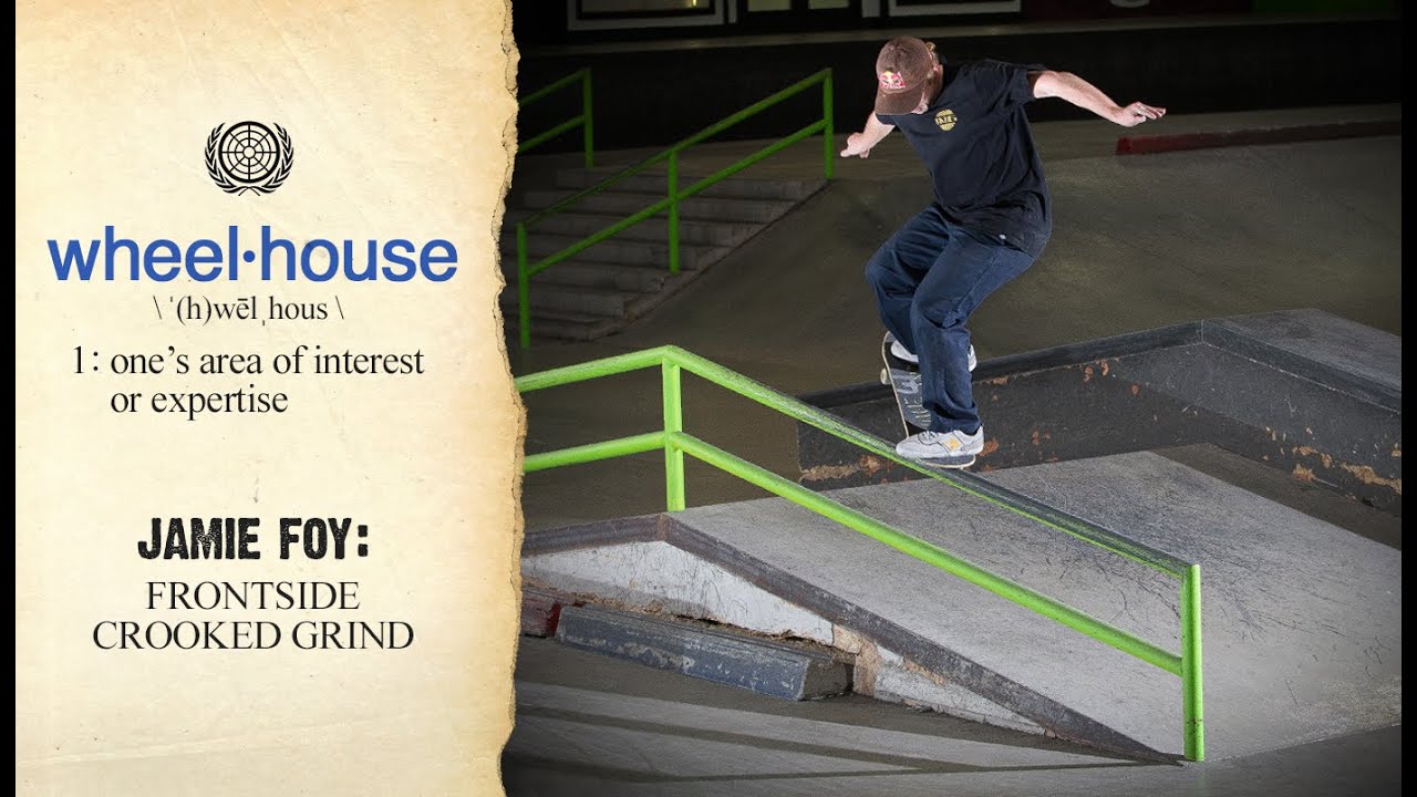 Jamie Foy And His Famous Frontside Crooked Grind