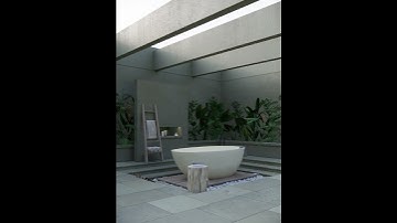Bathroom Design (part 13) | Enscape Render Animation #shorts #bathroomdesign