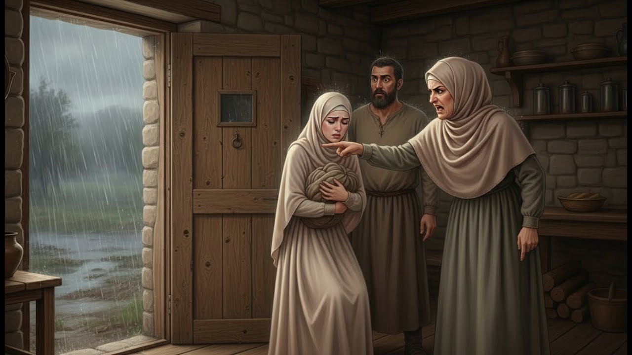 طردت من منزل زوجها في منتصف الليل، فلجأت إلى كوخ عجوز فقيرة، ولم تكن تعلم أن هذا الكوخ سيغير مصيرها!