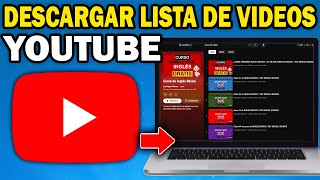 Cómo descargar listas de reproducción de YouTube en PC (2025) — Paso a paso
