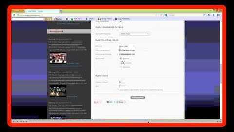 LineDanceCalendar.com Tutorial: Adding a Recurring Event/Dance Class