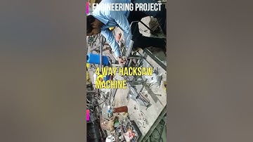 4 WAY HACKSAW MECHANISM | DIY 4 WAY HACKSAW MACHINE | NEW HIGH SPEED HACK SAW MACHINE