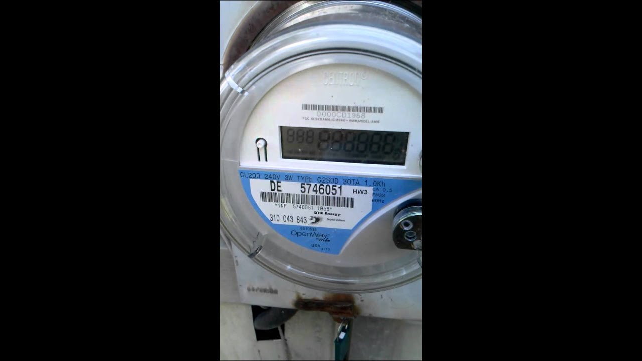 New smart meters from DTE Energy YouTube