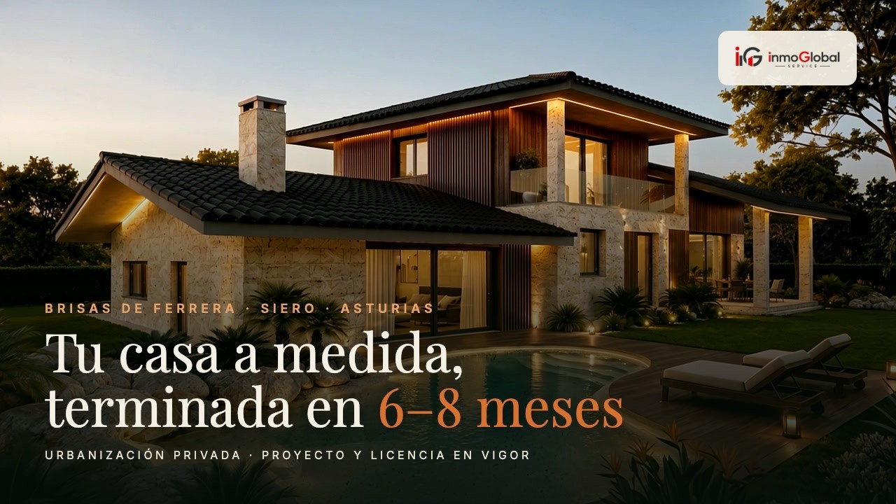 Brisas de Ferrera · Tu casa a medida en Asturias, terminada en 6-8 meses