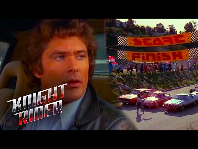 Michael and Kitt Enter the Alternative 2000 | Knight Rider - YouTube