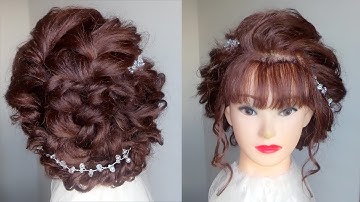 hướng dẫn làm tóc cô dâu , tóc dợn sóng, tóc bới, tóc tết, tóc xõa, các kiểu tóc đẹp (P41)