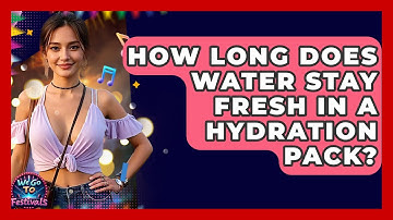 How Long Does Water Stay Fresh In A Hydration Pack? - We Go To Festivals