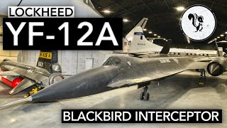 Guided tour around the only Blackbird Interceptor in the world  the Lockheed YF12A