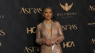 Kelly Hu 2024 Astra TV Awards Red Carpet Fashion Cam!