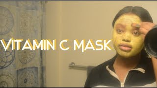 Gleamin Vitamin C Clay Mask REVIEW!!! (INSTANT RESULTS)
