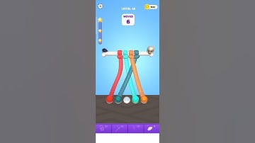 Tangle Master Level 43 Game Play Video By Gaming Is Our Food #Shorts