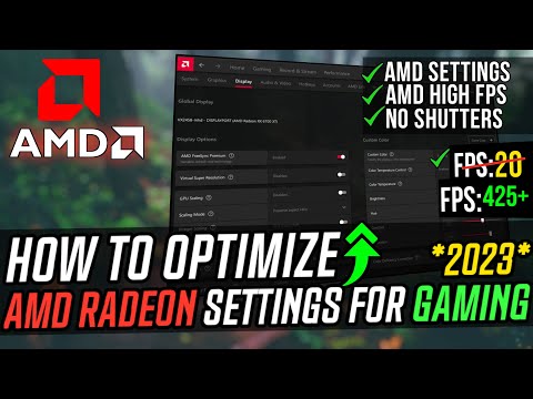 ? How To Optimize AMD Radeon Settings For GAMING U0026 Performance (2023) | UPDATED!