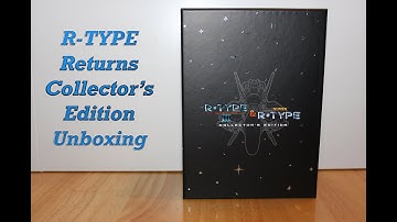 R-Type Returns Collector’s Edition Unboxing
