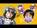 風邪を引いちゃったかえでくんのために、仮面ライダージオウマスクを買ってきてあげるよ！　リアルお買い物　HUGっと！プリキュアリップ　開封