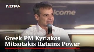 Kyriakos Mitsotakis Secures Landslide Victory, Re-Elected As Greek PM