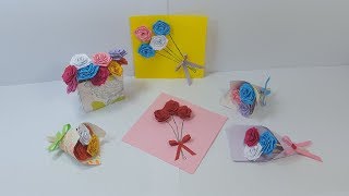 مجموعة افكار جميلة لعمل ازهار بشكل مختلف - افكار رائعة - Making Paper Flowers