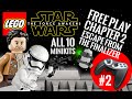 Lego Star Wars The Force Awakens - 100% Guide - All minikits - Level 2 - Escape From The Finalizer