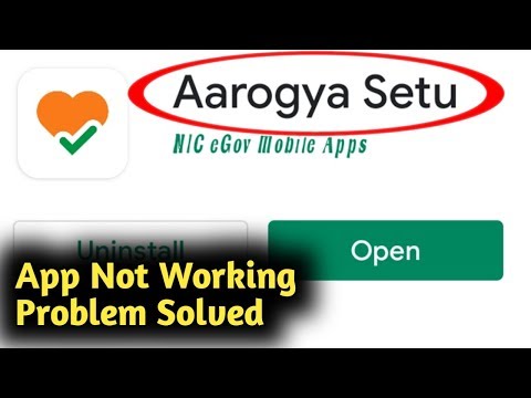 Aarogya Setu App Not Working Problem Solved