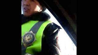 Жол полиция Астаны без служеюного удостоверения(, 2015-01-31T16:54:33.000Z)