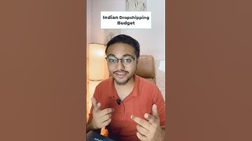 💰Dropshipping Budget in India| Day 9 #indianecom #dropshipping #business #shopify